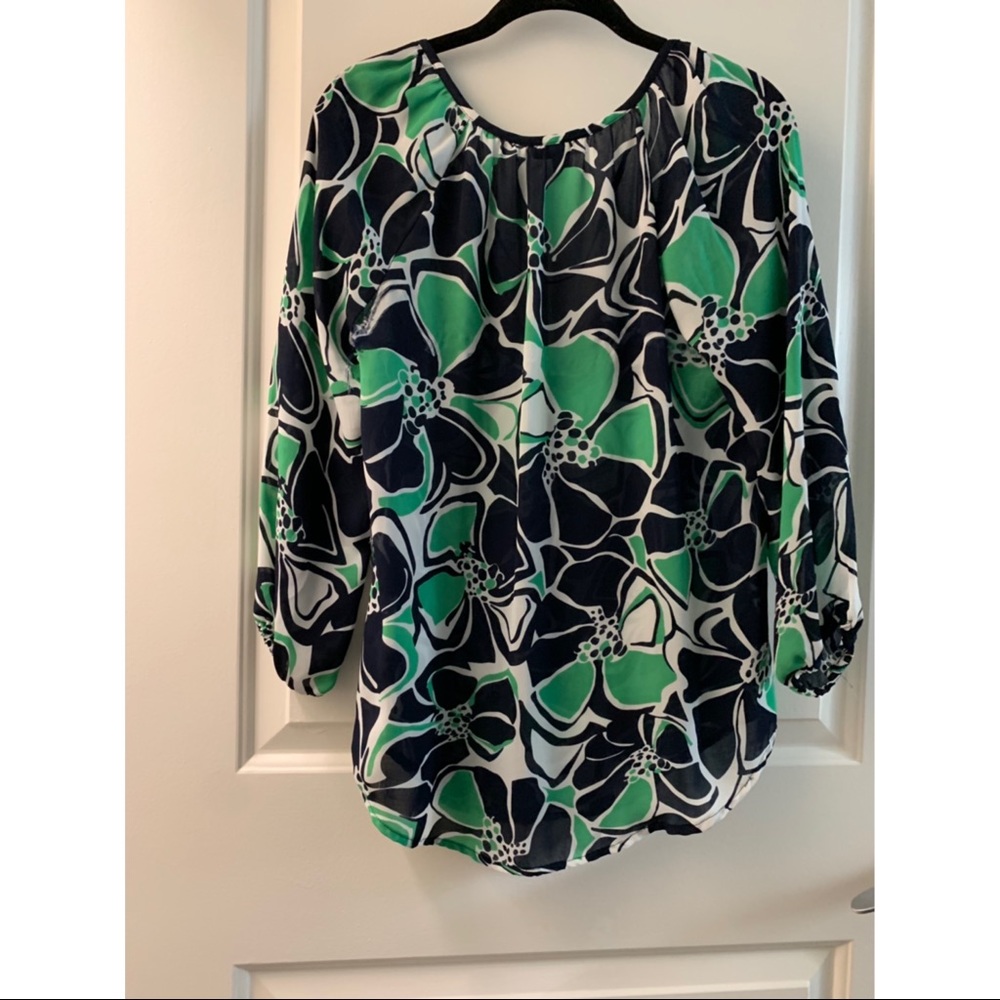 Charter Club Patterned Top - Picture 2 of 3